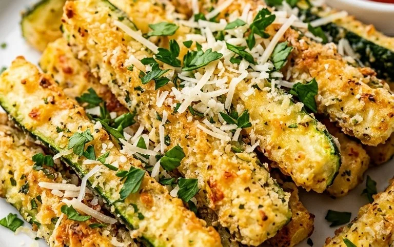 Baked Parmesan Zucchini Fries