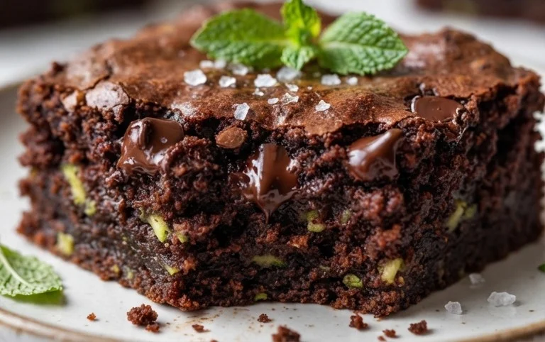 Secretly Healthy Zucchini Brownies