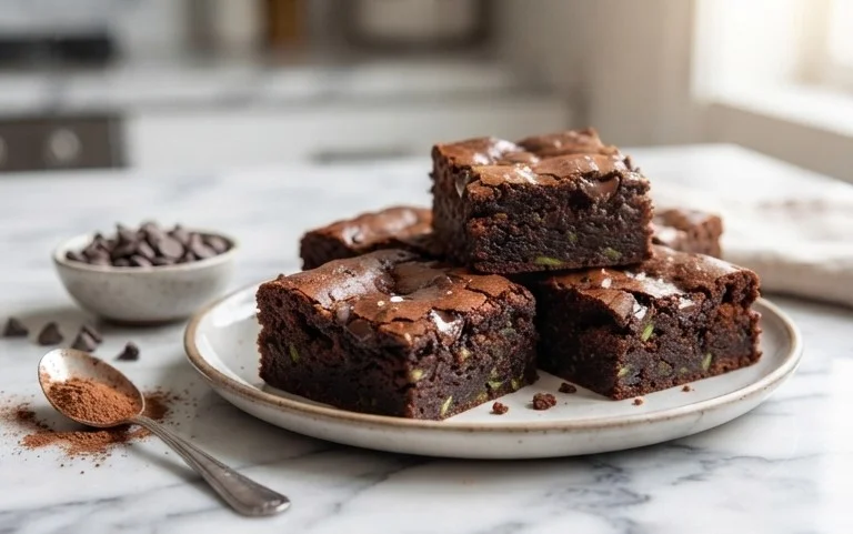 Secretly Healthy Zucchini Brownies
