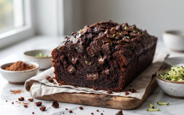 Double Chocolate Zucchini Bread