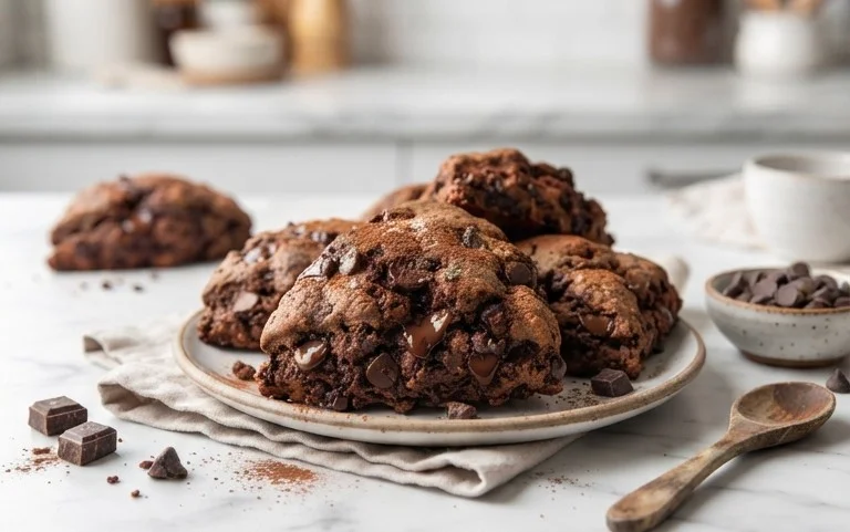 Triple Chocolate Scones