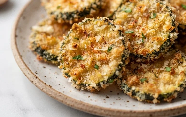 Crispy Baked Zucchini Chips
