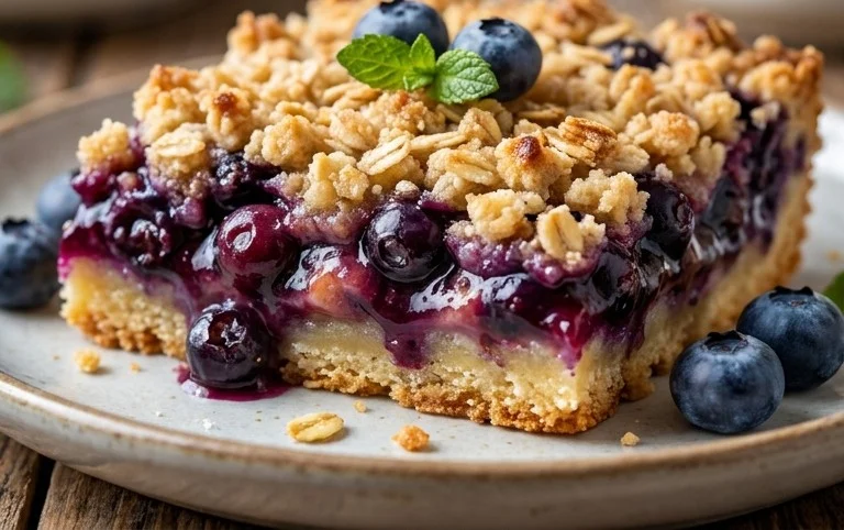 Easy Blueberry Pie Bars