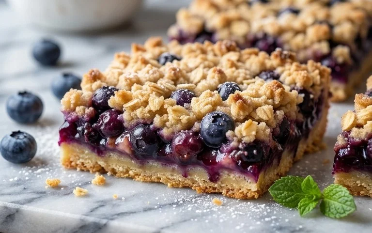 Easy Blueberry Pie Bars