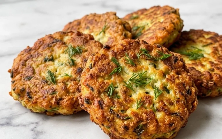 Kolokithokeftedes (Greek Zucchini Fritters)