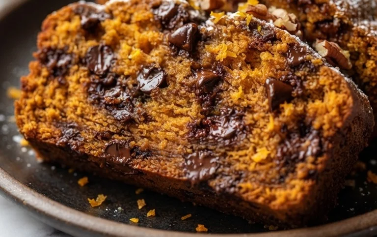 Pumpkin Chocolate Chip Bread