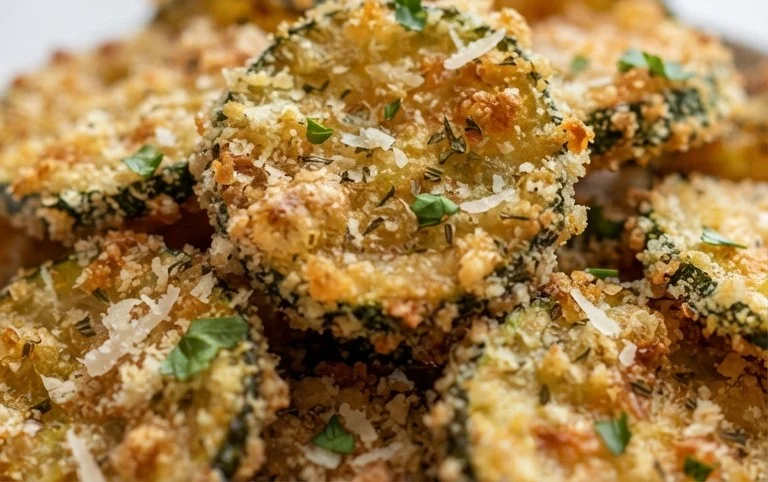 Crispy Baked Zucchini Chips