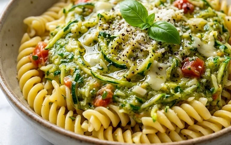 Simple Fresh Zucchini Pasta Sauce