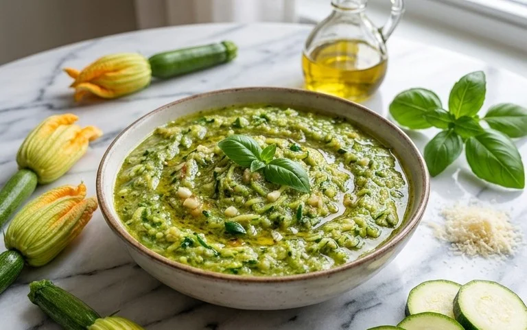 Simple Fresh Zucchini Pasta Sauce