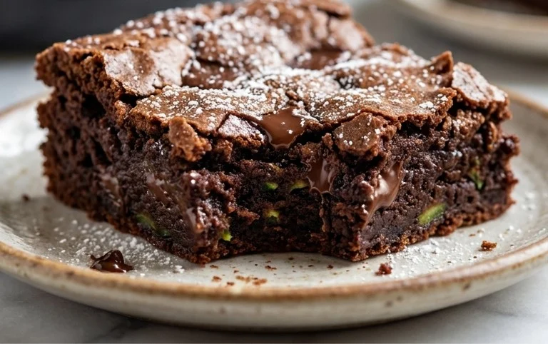 Chocolate Zucchini Brownies Recipe